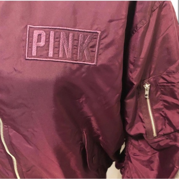 Pink Bomber Jacket Brand new XS - Picture 3 of 4